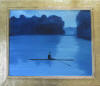 blue single man scull