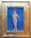 nude with hair up