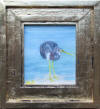 heron on beach